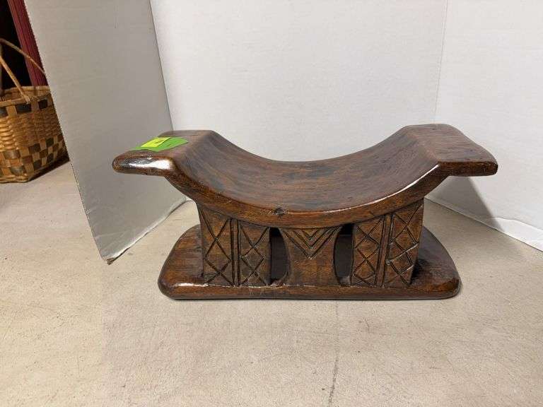 10x21x10 Ashanti style stool image