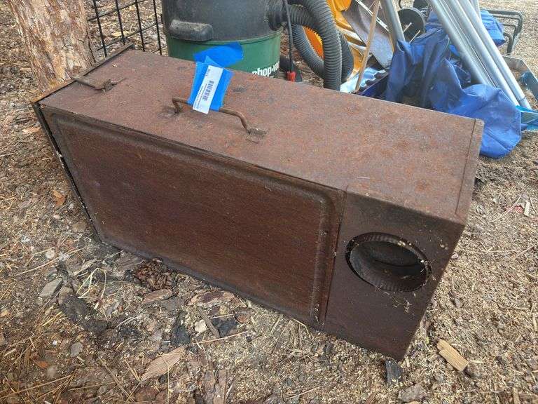 Wall tent stove image