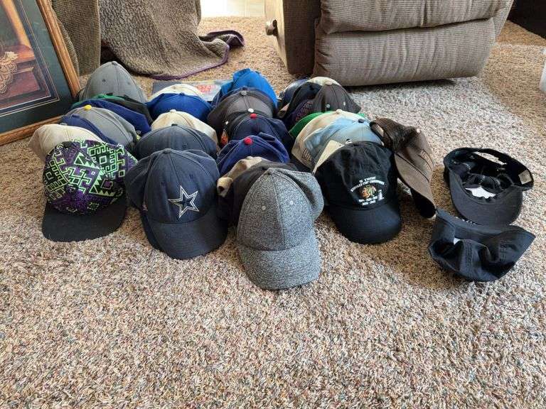 Plethora of ball caps image