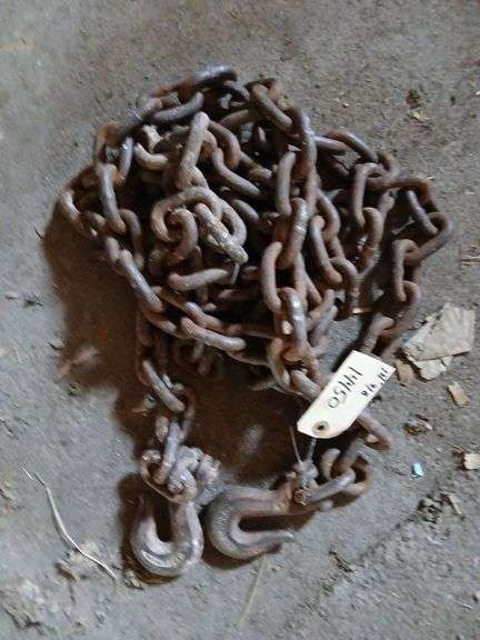 3/8 x 14’ log chain, double hook image