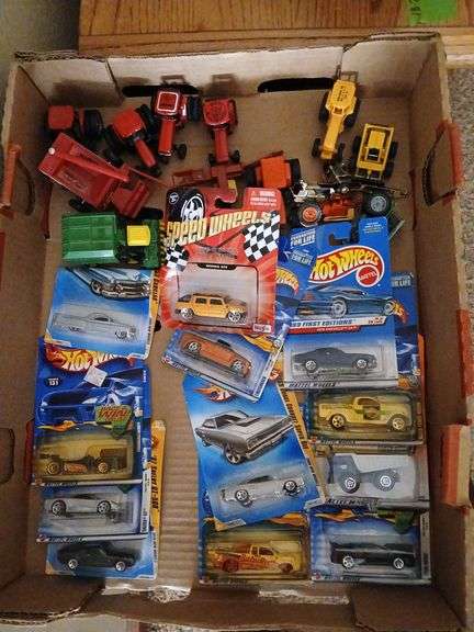 Hot Wheels NIB and 1/64 farm toys image