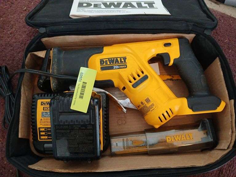 Dewalt 20V max DCS387 compact recip saw image