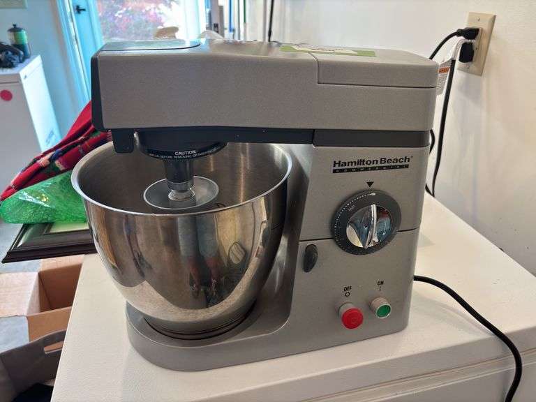 Hamilton Beach commercial tabletop mixer - runs and works just fine image
