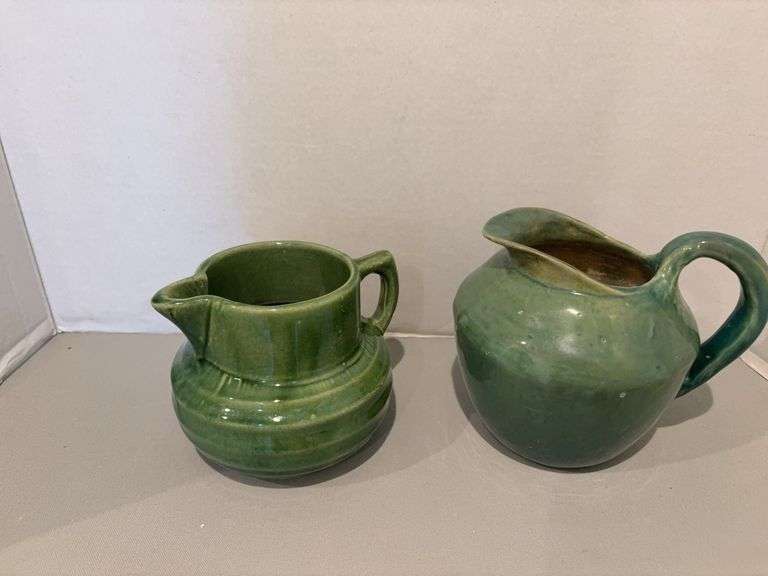 McCoy marked pitcher and a pitcher made by AL image