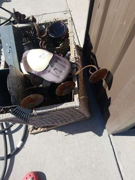 Jars and old metal image
