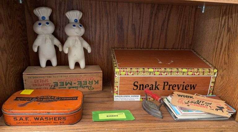 Variety of collectibles items image