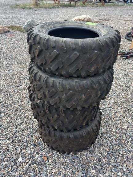 Set of ATV tires 27 x 9 and 27 x 11 dirt commanders image