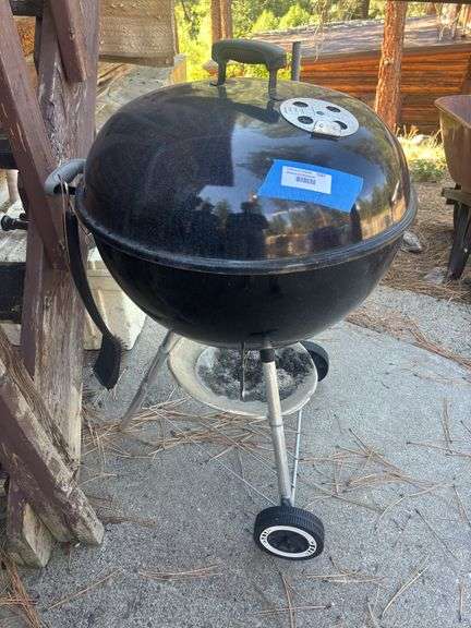 Weber charcoal grill image