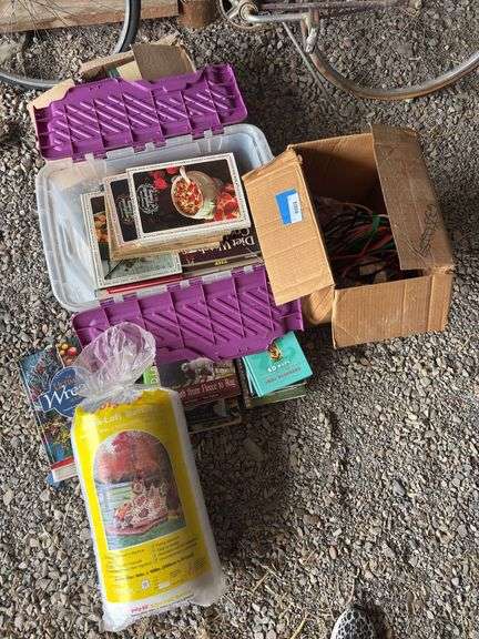 Books, craft supplies image