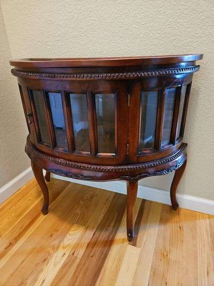 Queen Anne Vintage Cabinet, 33 x 13 x 30h image