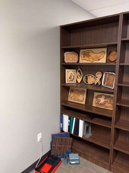 Bookcase 36x12x84- no contents included image
