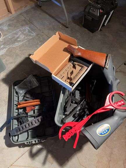 Gun parts, tote image