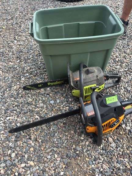 Three chainsaws - unknown condition image
