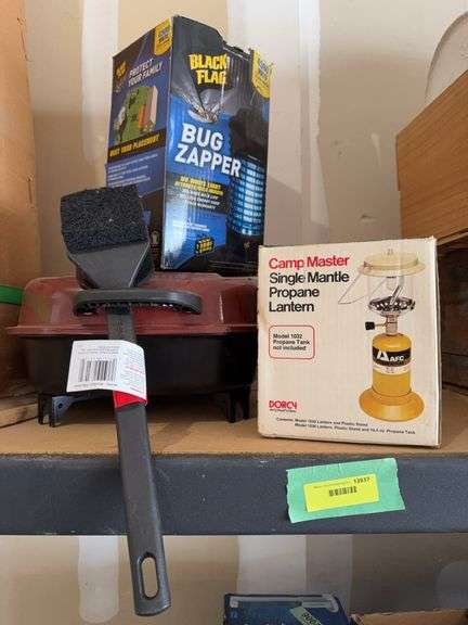 Bug zapper light, lp grill, lp lantern image