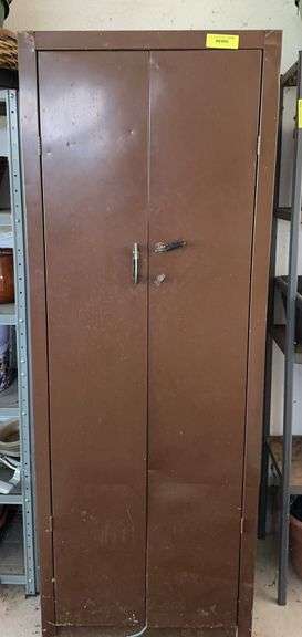 22" double door metal storage cabinet image