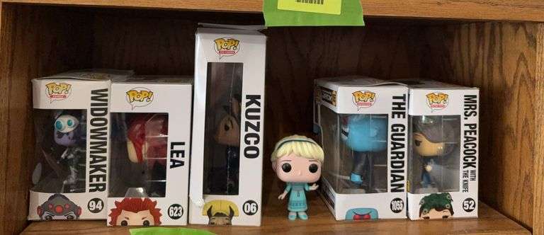 6 Funko POP! Figures, 5 NIB image