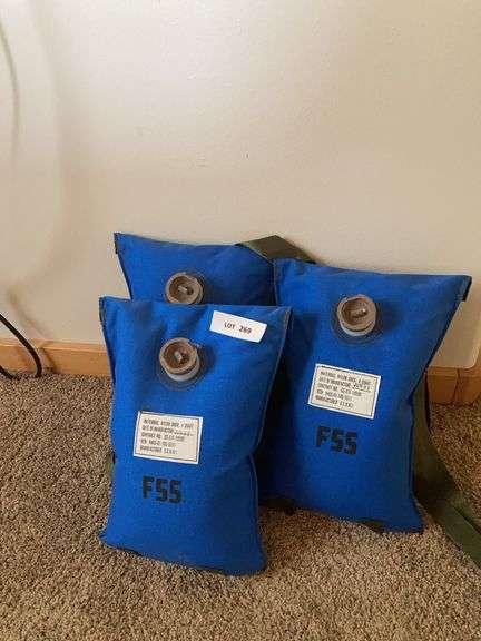 Three water bags image