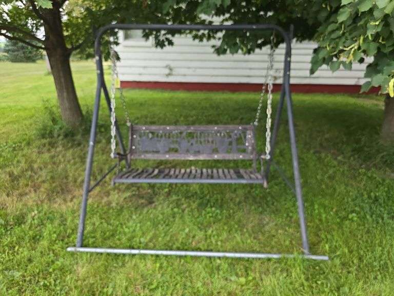 5’ yard swing, needs some slats replaced image
