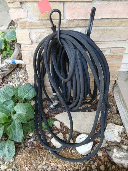 Black garden hose image
