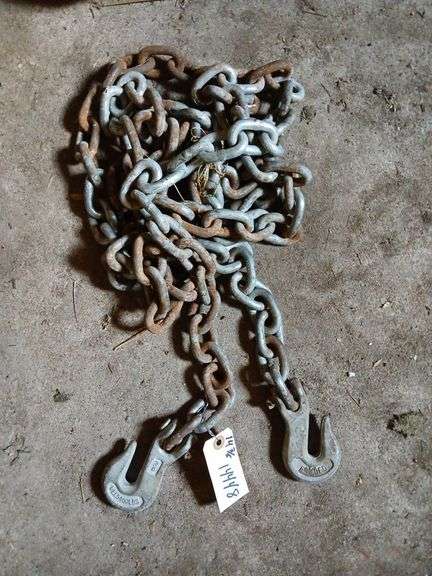 3/8 x 14’ log chain, double hook image