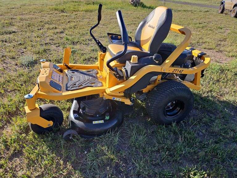 Cub Cadet Ultima ZT1 42" Zero Turn Riding Mower, 22 Horsepower, tire has slow leak image
