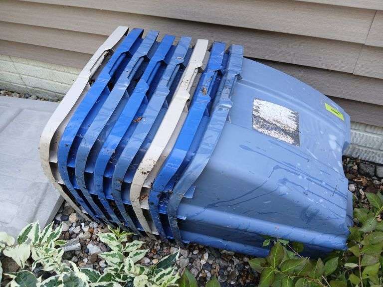 8 Suncast plastic storage bins image