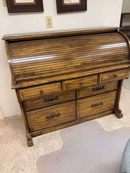 Roll top desk, 48x22x42-no stairs image