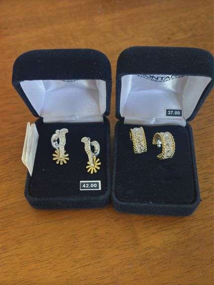 Two pair of Montana Silversmith earrings image