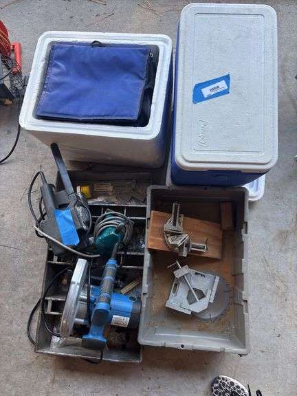 Coolers, tools image