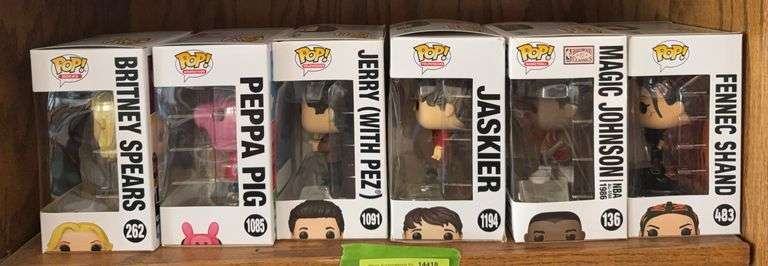 6 Funko POP! Figures NIB image