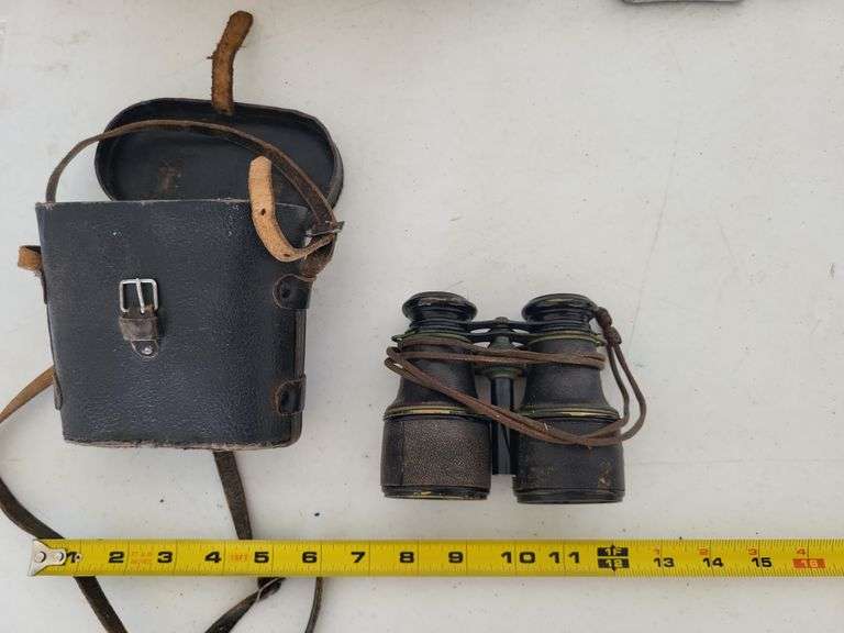 Binoculars with case image