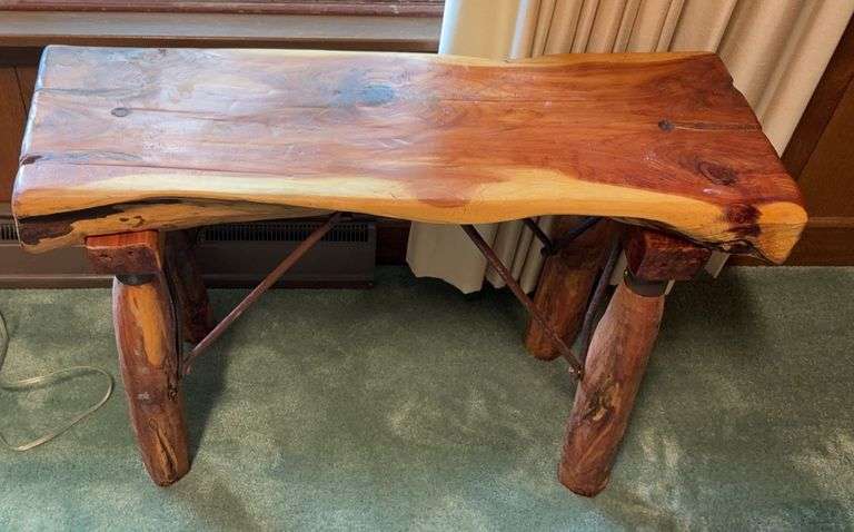 10x29x20H “tree” bench image