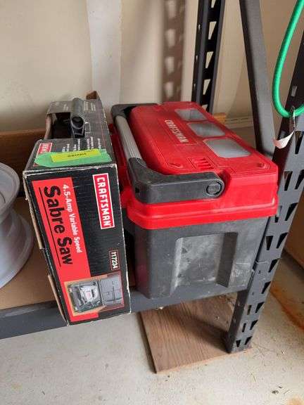 New Craftsman tool box and sabre saw image