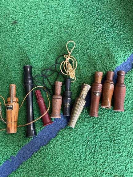 Vintahe Duck and Goose calls image