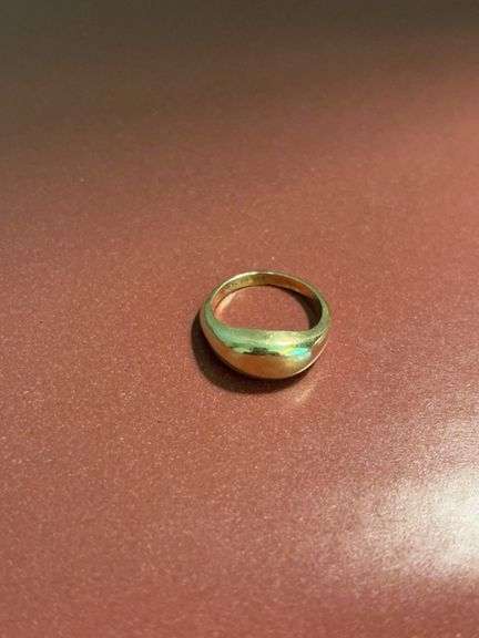 10K G.F. Pinky ring image