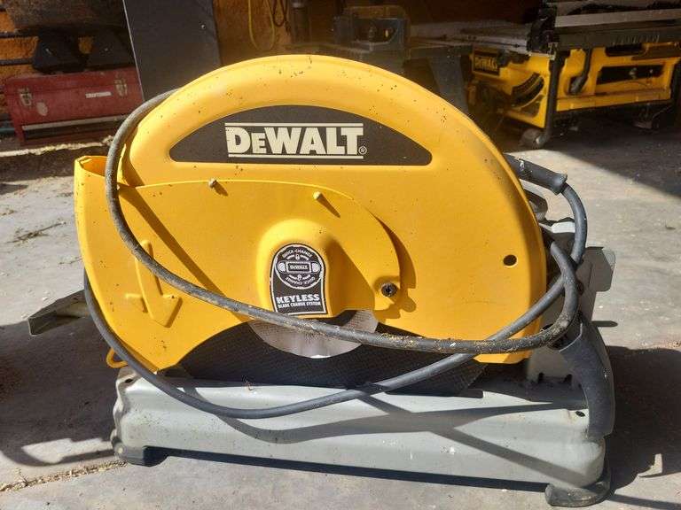 Dewalt 14" chop saw image