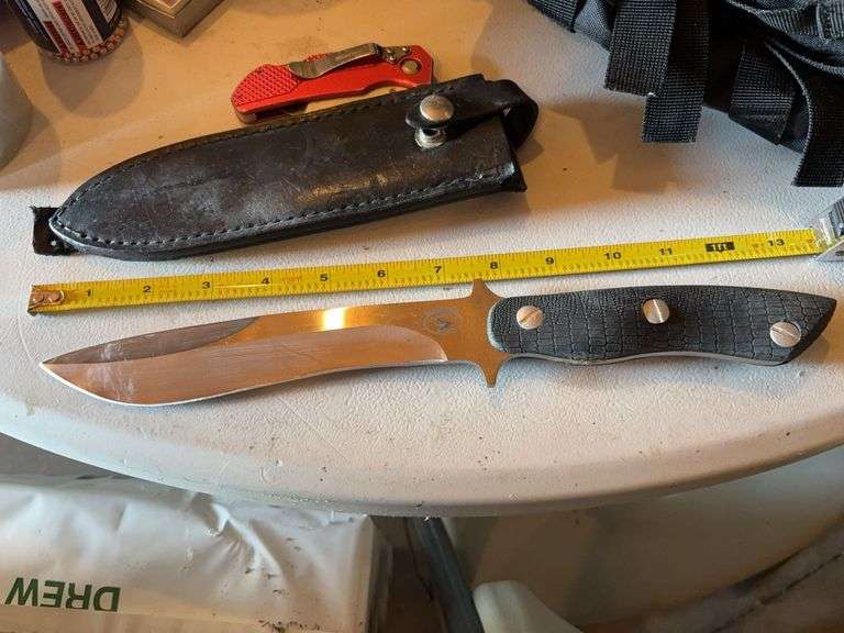BlackJack Mamba knive with sheath, knife image