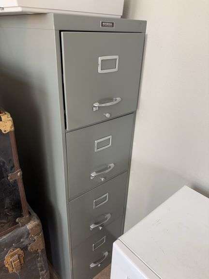 Haskell 4 drawer letter file cabinet image