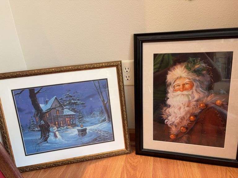 Two Christmas prints image