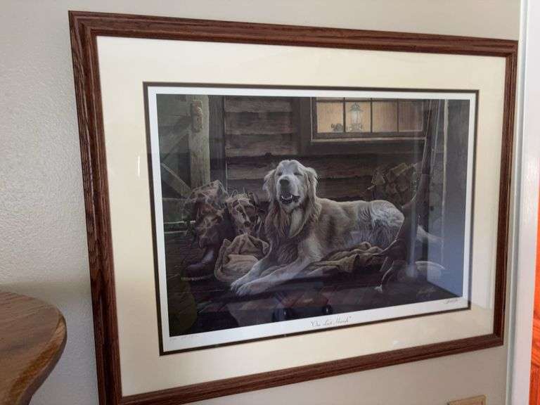 “One Last Hurrah” framed print S/N Harold Roe 281/600 image