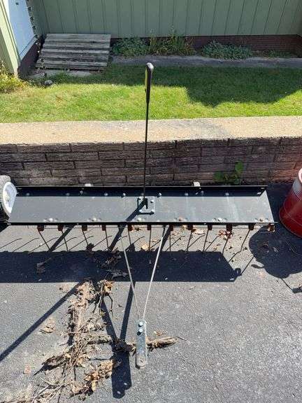 48" pull behind dethatcher image