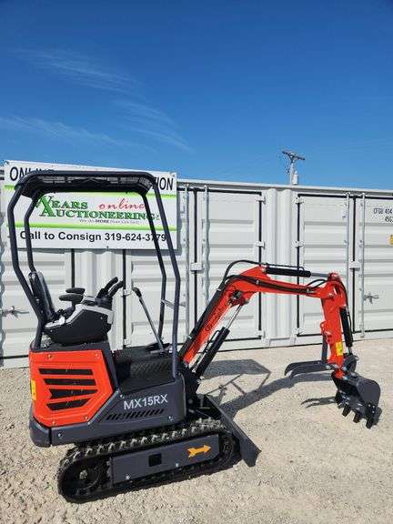 Mini Excavator	CFG	2025		MX15RX	EPA	RATO ,13.5HP,8.6KW,with pilot system, Gasoline  Engine with EPA ,BKT, SN #X001198, SOLON image