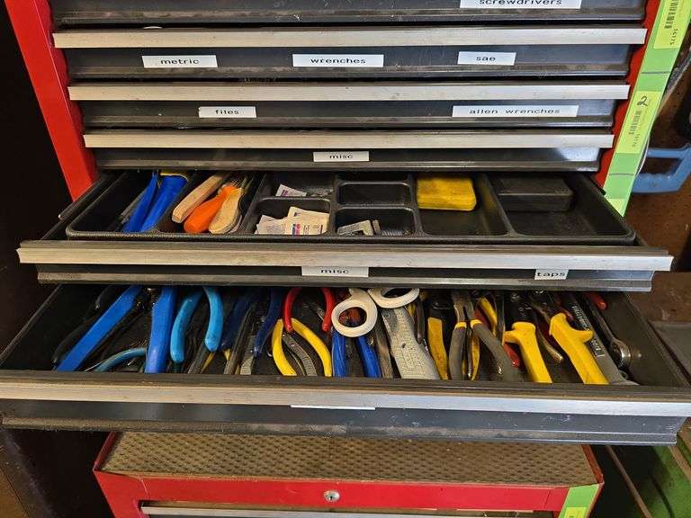 Pliers drawer and micro files etc... image