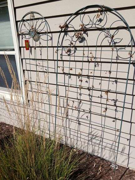 Two trellises, approx 65” tall image
