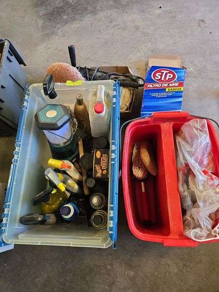 Auto cleaning supplies, buffer, bucket etc.. image
