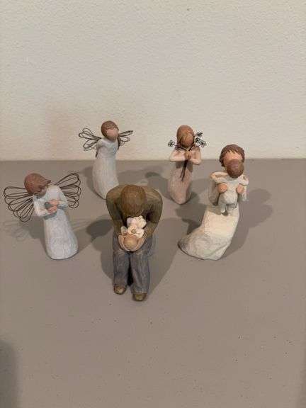 Five Willow Tree figurines image