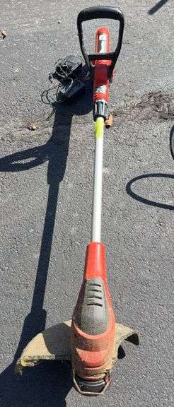 B&D Grasshog string trimmer w/ battery and charger image