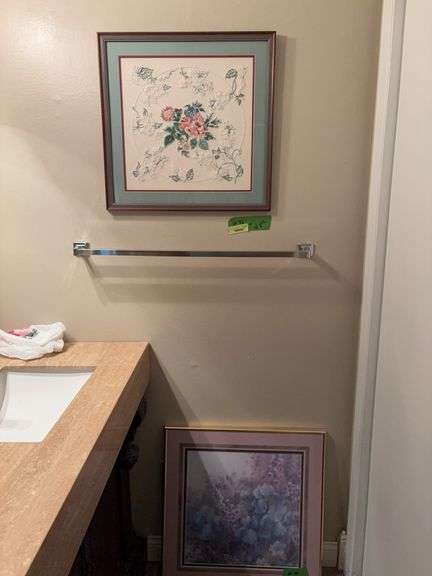 Two pieces wall art 22x22 image