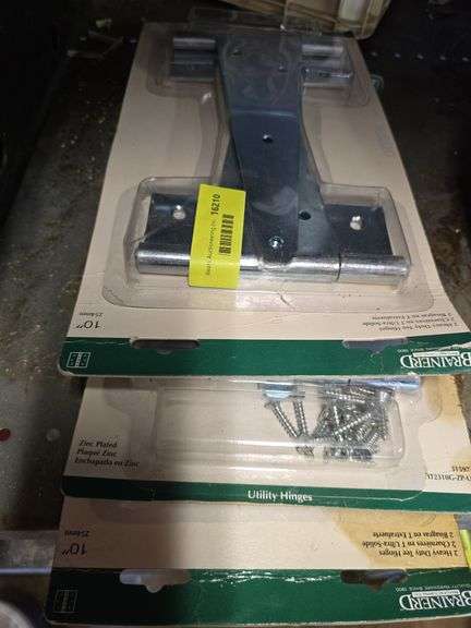 3 packs of NEW 10" strap hinges image