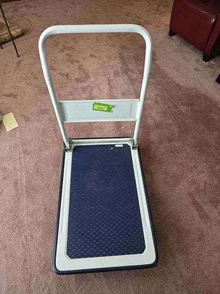 Fold down handle push cart 19 x 29 image